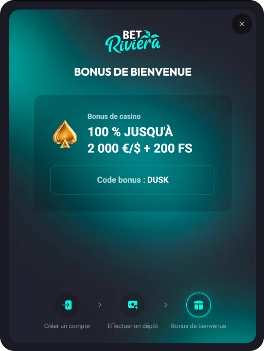 Bet Riviera Bonus